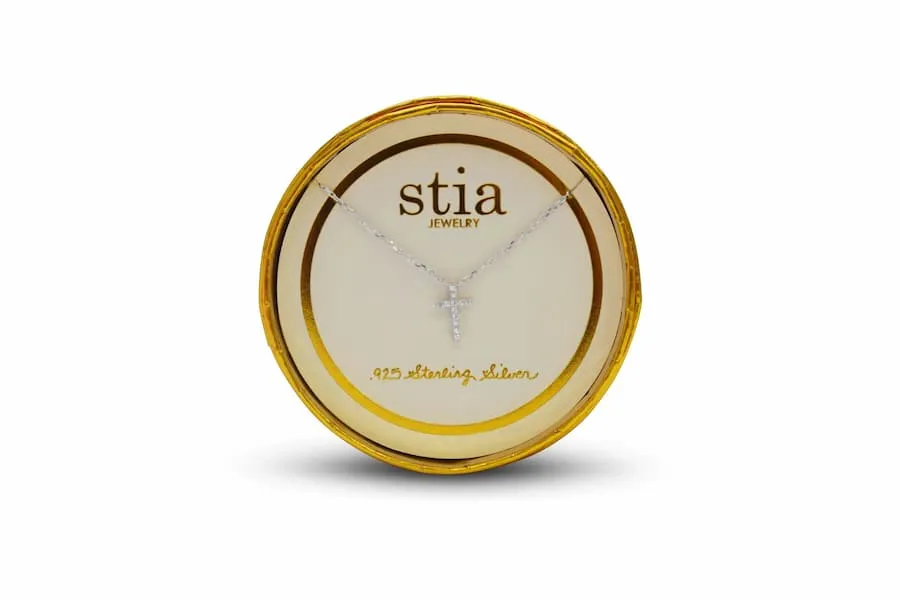 Itty Bitty Pretties (Boxed) - Mini Cross Necklace