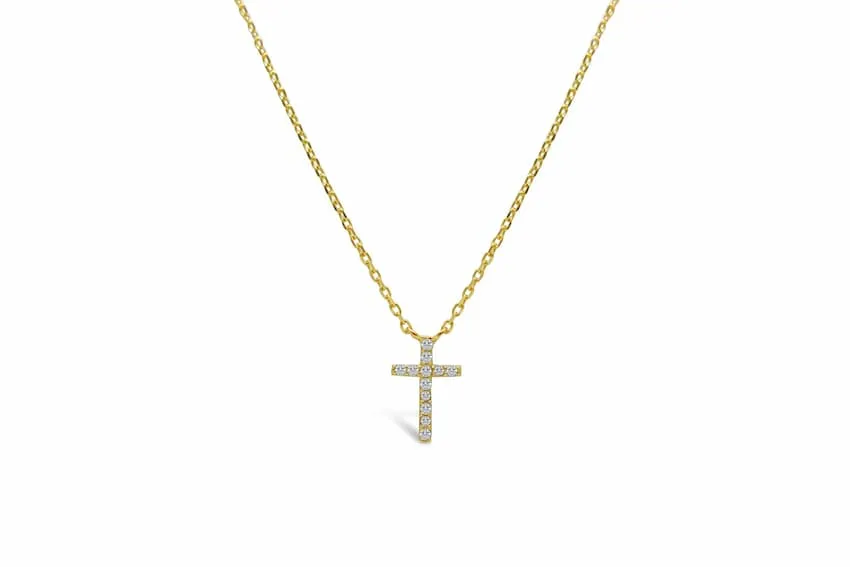Itty Bitty Pretties (Boxed) - Mini Cross Necklace