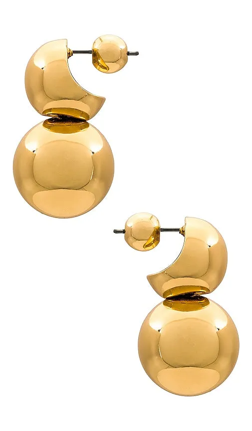 Jenny Bird X Revolve Ava Earrings in Metallic Gold