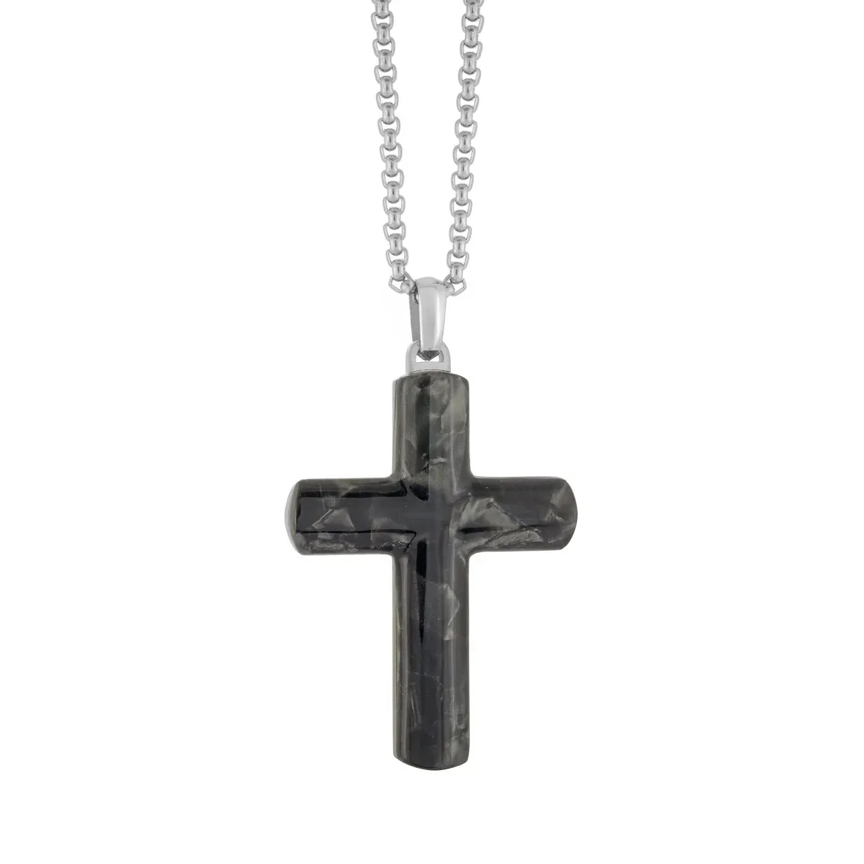 Jesson Cross Necklace | Italgems Steel