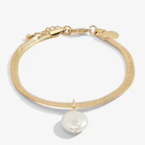 Joma Solaria Coin Pearl Bracelet