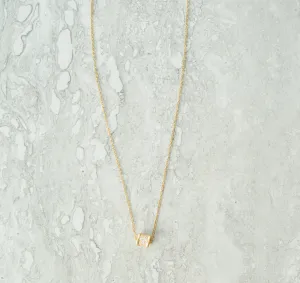 Justina gold necklace