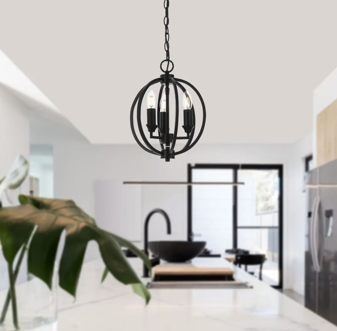 Kendall Pendant Light Black Small