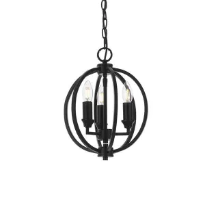 Kendall Pendant Light Black Small