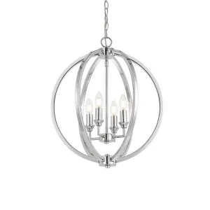 Kendall Pendant Light Chrome Medium