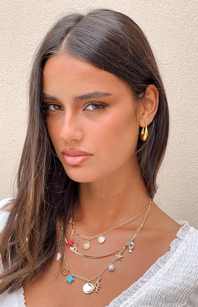 Kyrie Gold Earrings 2 Pack