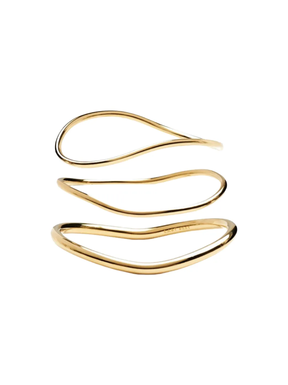 Lady Grey Wave Bangle Set (More Colors)