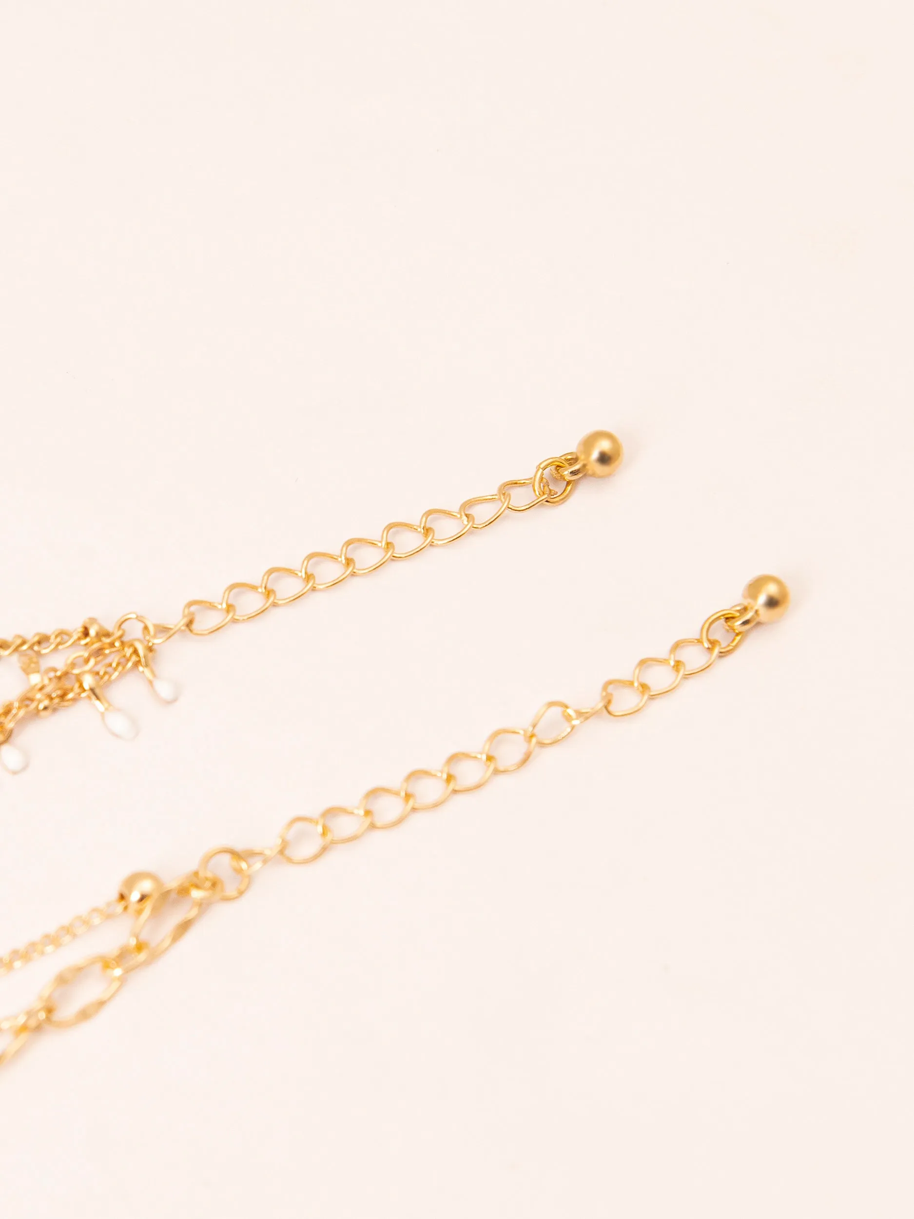 Layered Anklet Set