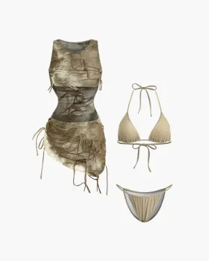 Lazina – Vibrant colors – Tie-dye bikini set