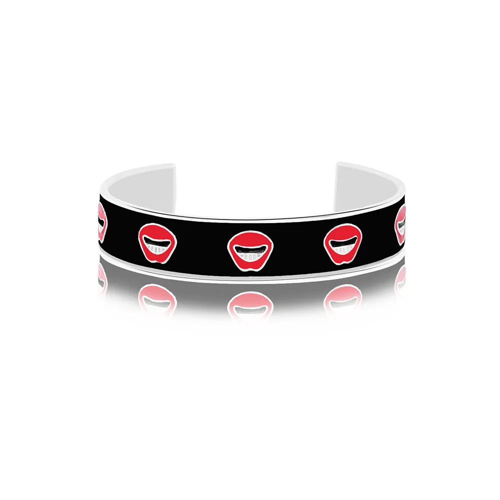 Lip Smacking Enamel Bangle