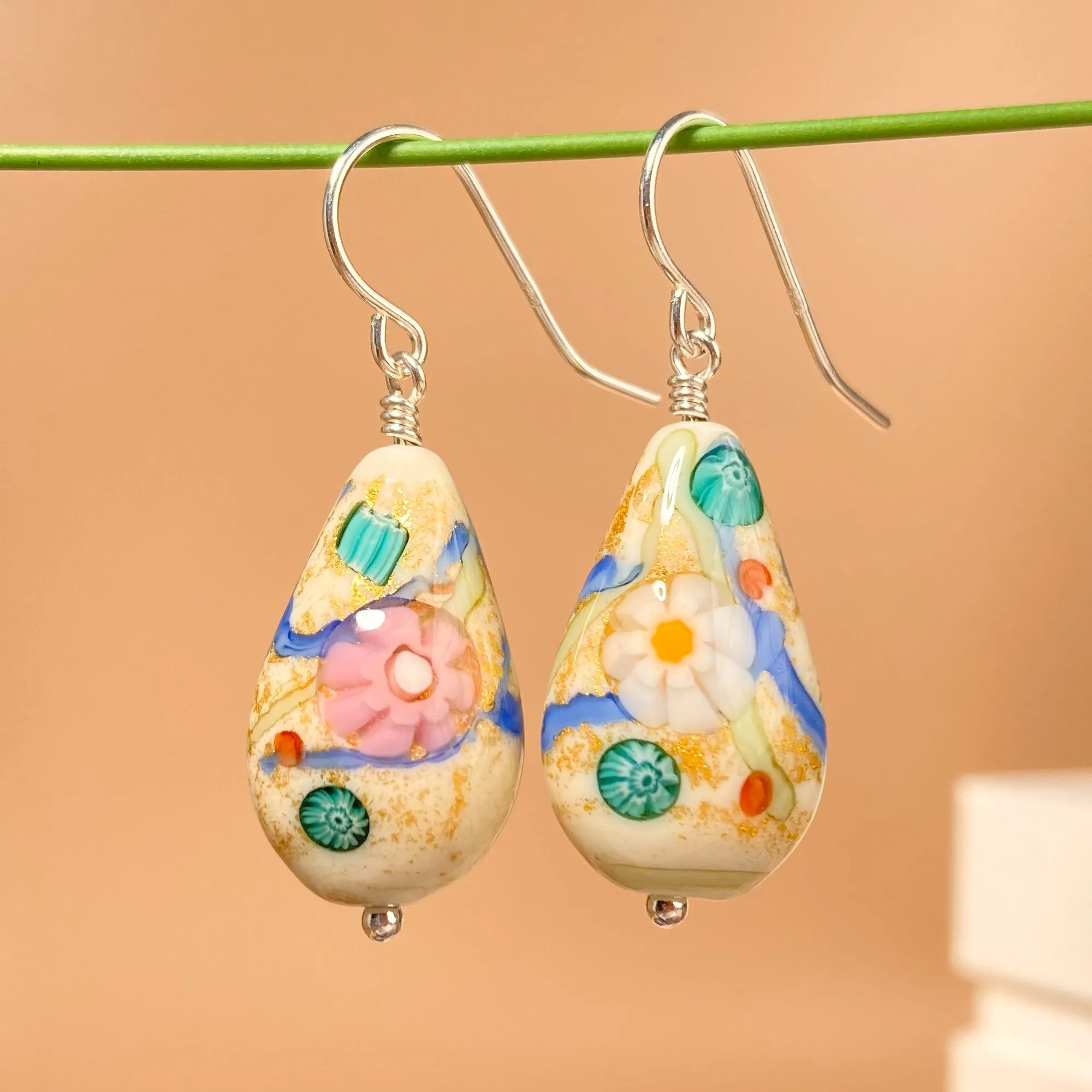 Love in Bloom Vase Earrings