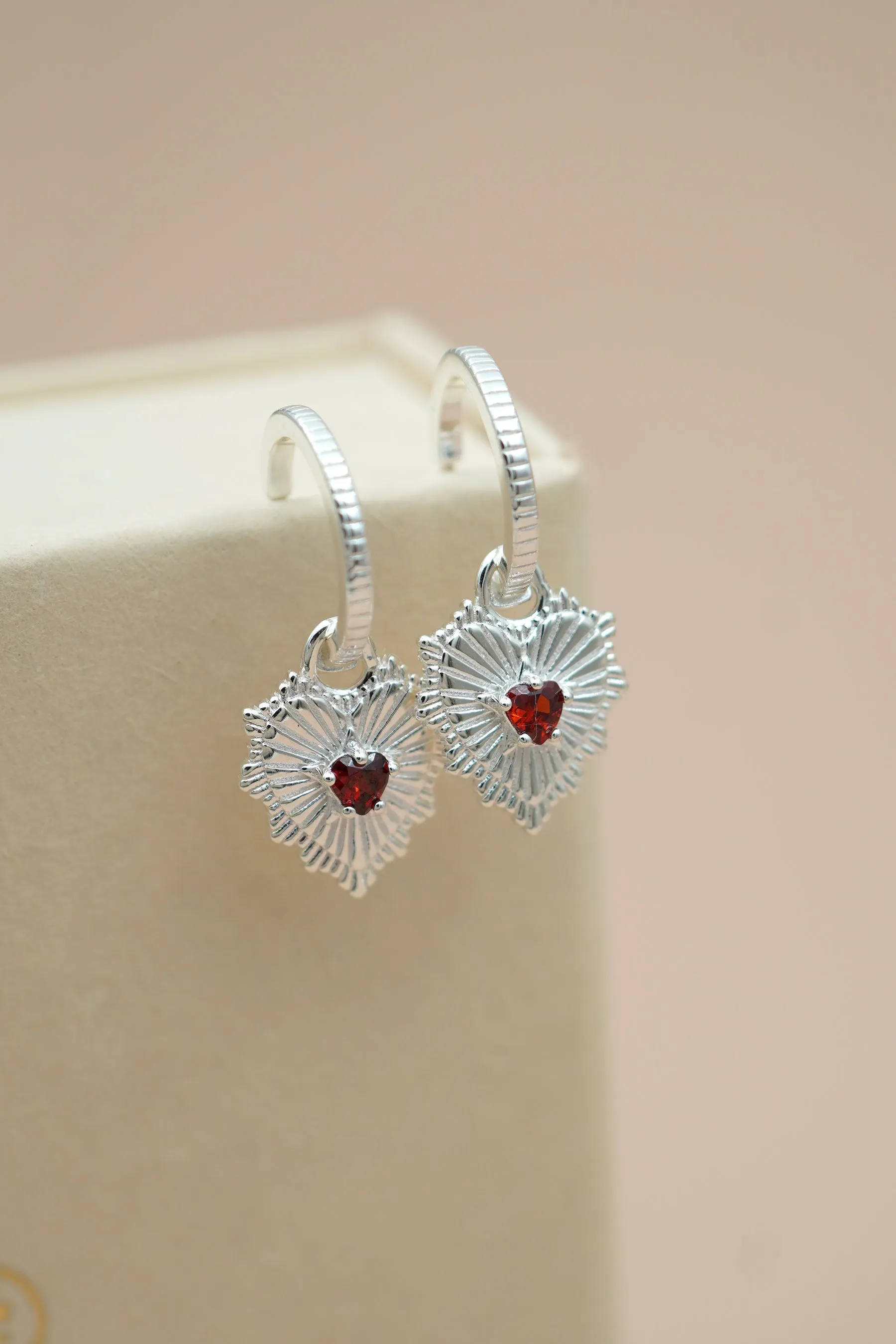 Lovelight Hoops - Silver
