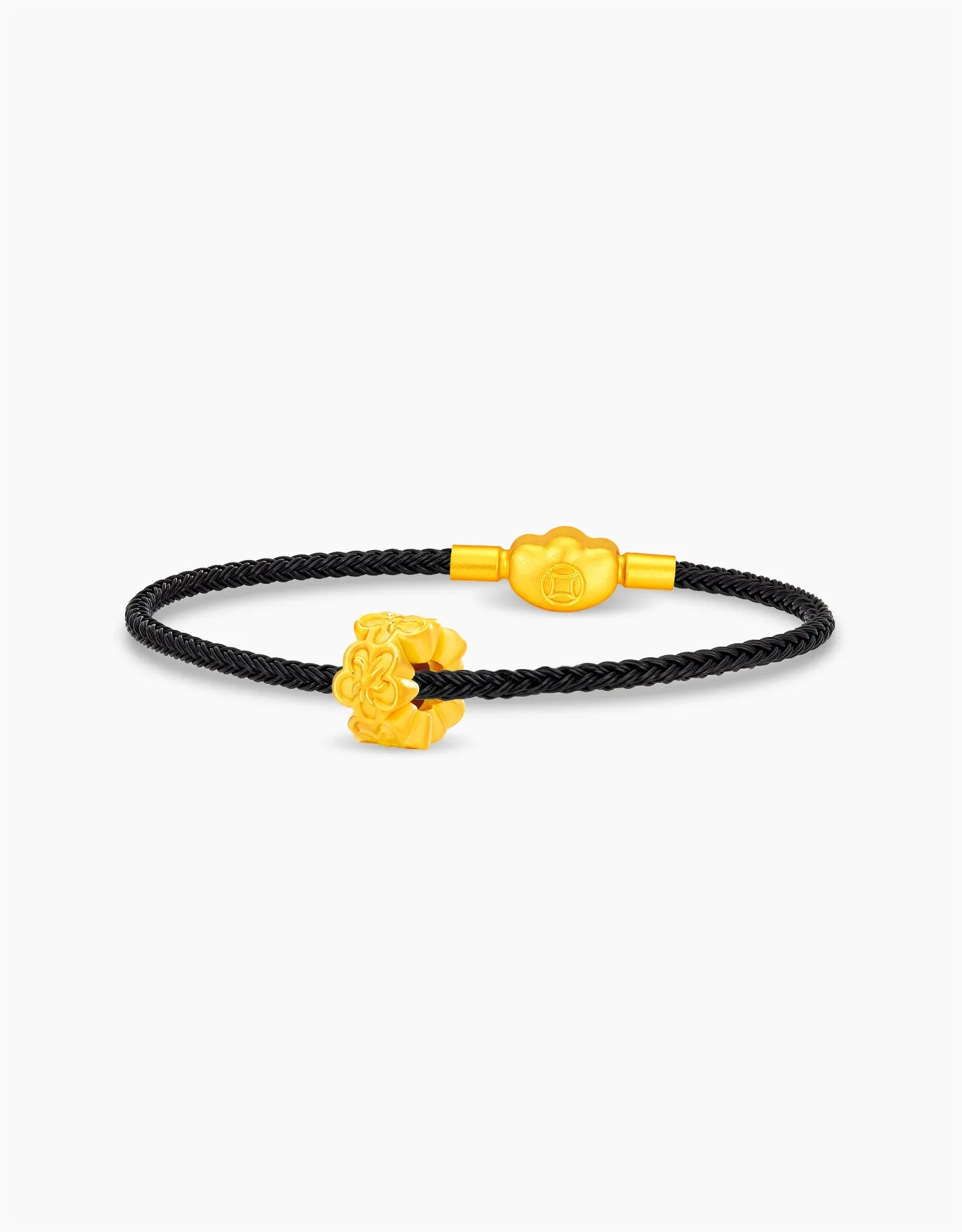 LVC 9IN Golden Bloom 999 Gold Charm