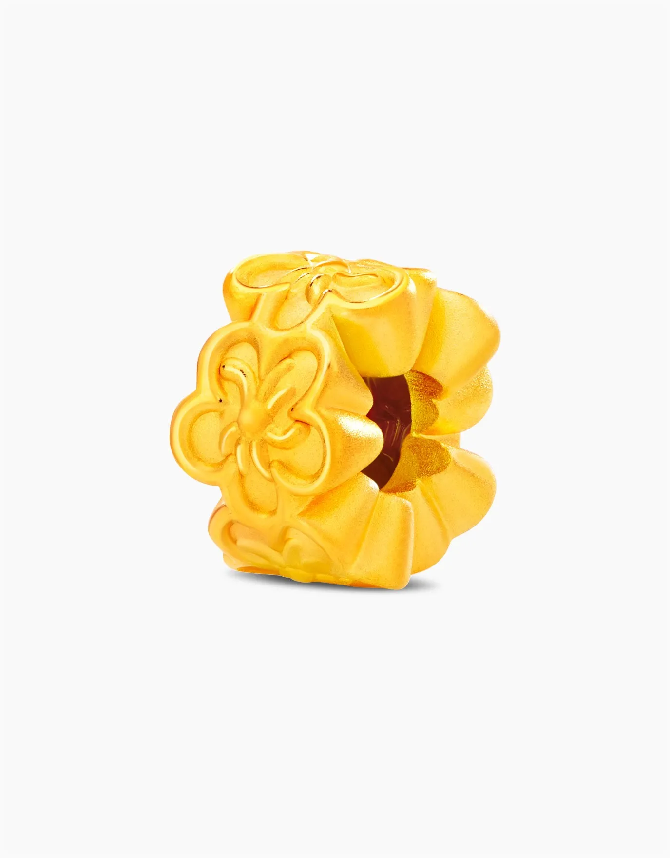 LVC 9IN Golden Bloom 999 Gold Charm