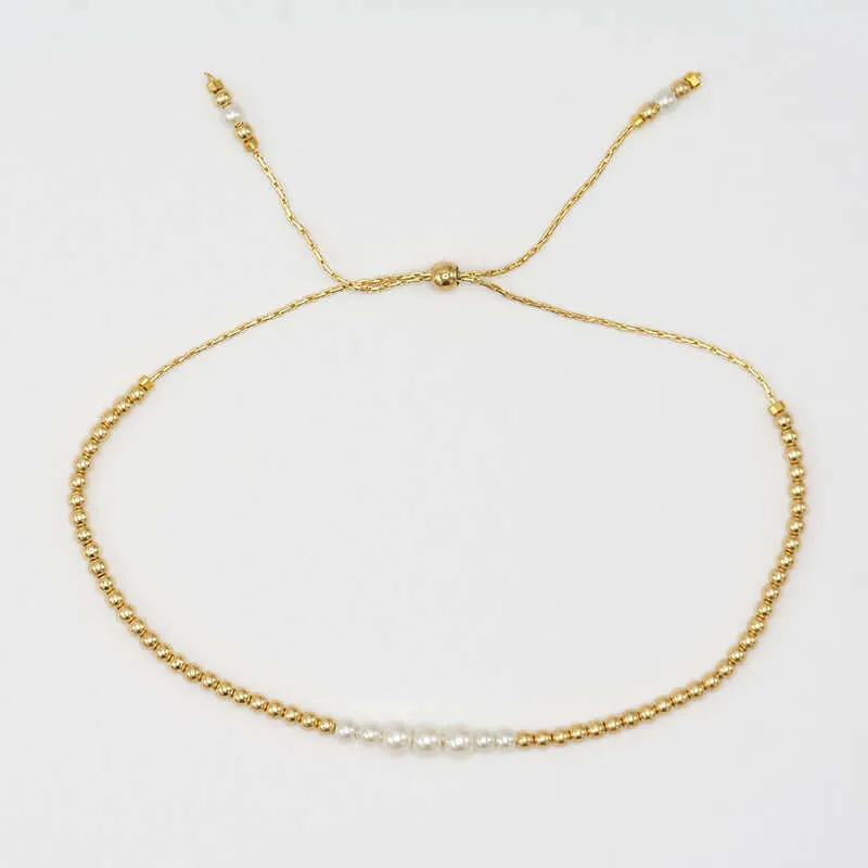 MAITE BEADED PEARL BRACELET