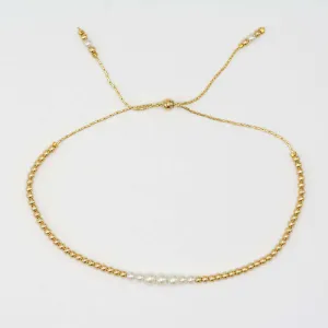 MAITE BEADED PEARL BRACELET