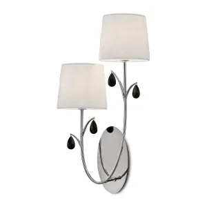 Mantra M6316 Andrea Wall Light Polished Chrome