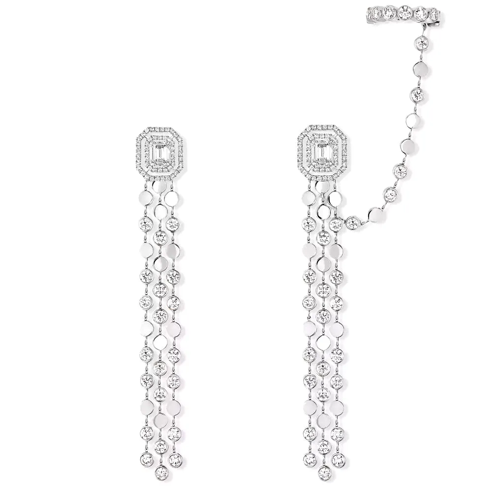 Messika D-Vibes Multi-Row Earrings