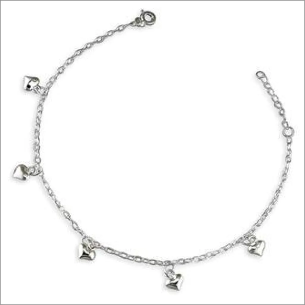 Mini Heart Anklet