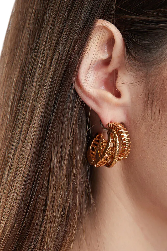 Mini Twisted Hoops