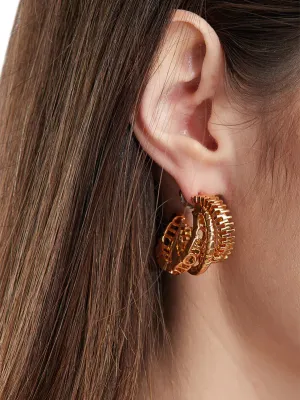Mini Twisted Hoops