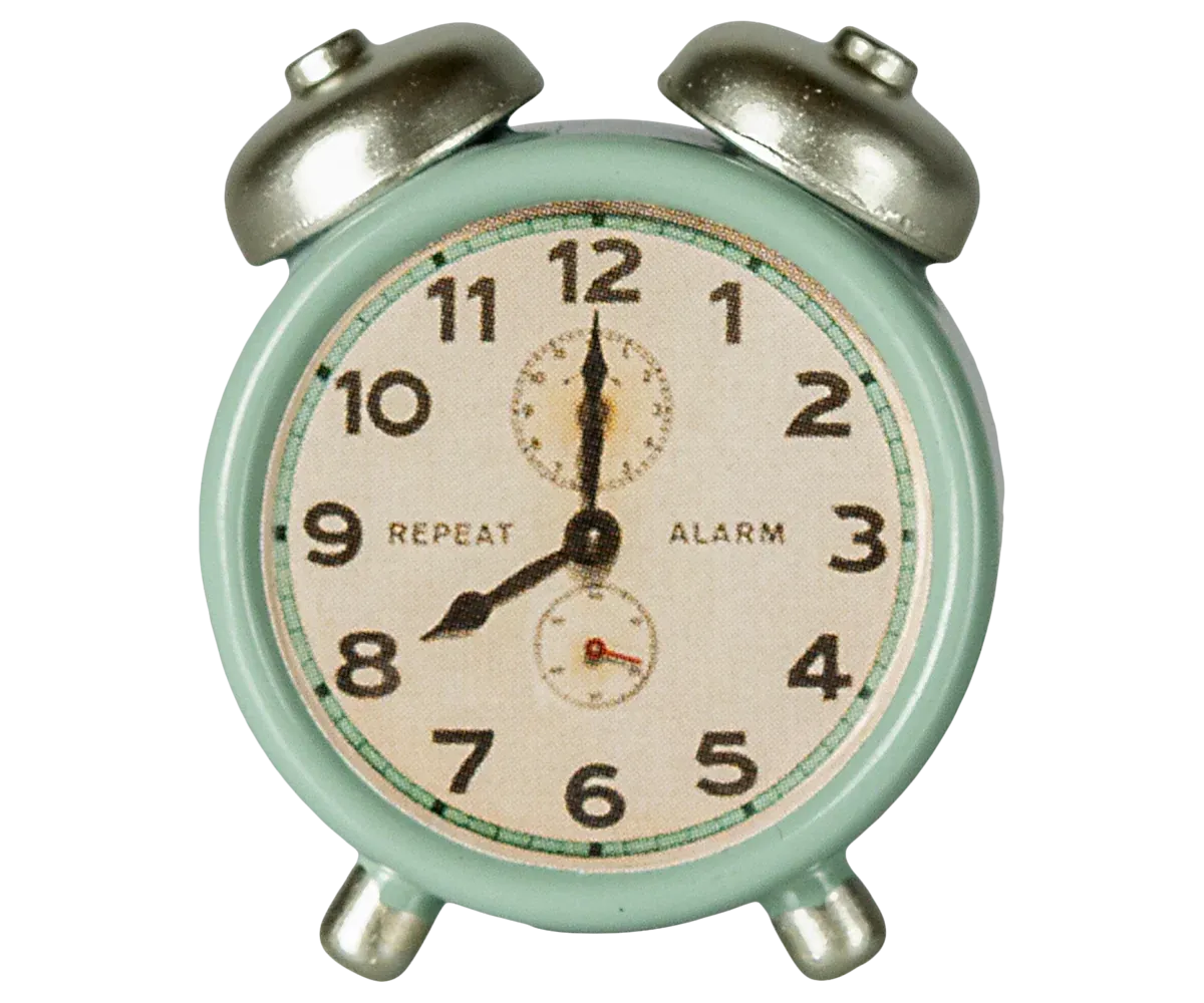 Miniature Alarm Clock | Mint