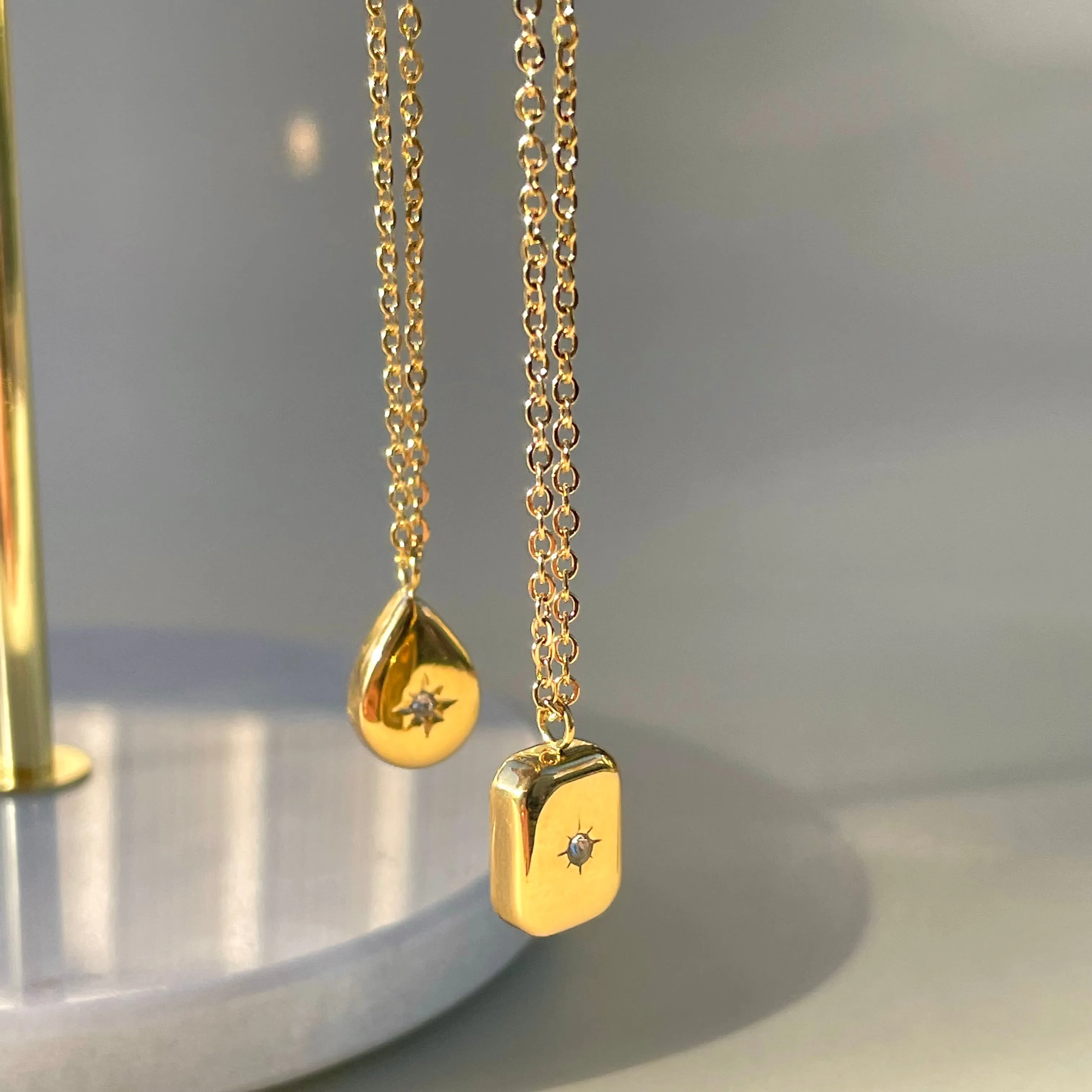 Minimalist Starburst Necklaces
