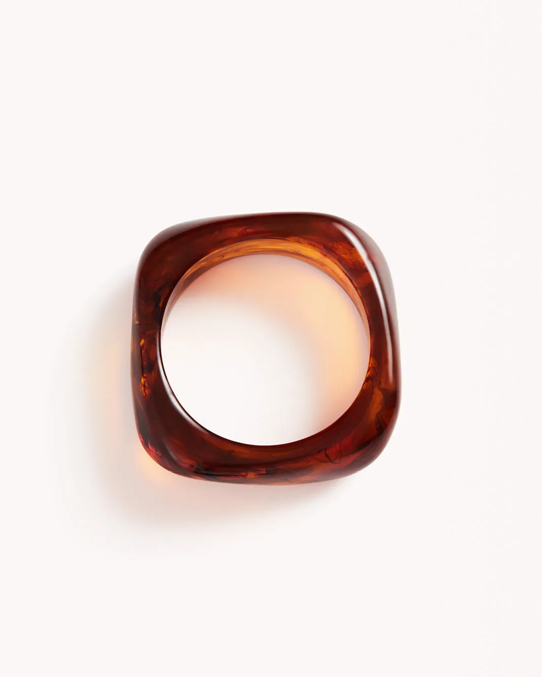 MIRA BANGLE - AMBER TORT