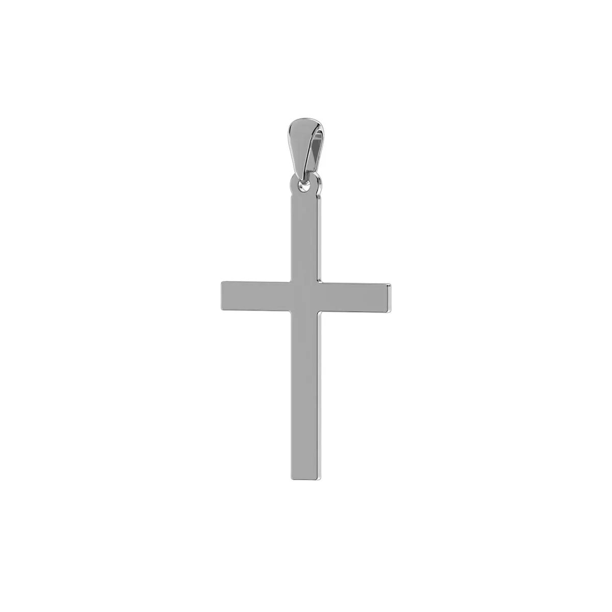Modern Cross Necklace