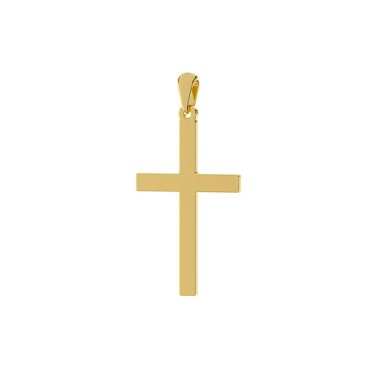 Modern Cross Necklace