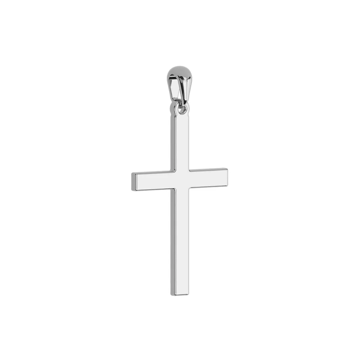 Modern Cross Necklace