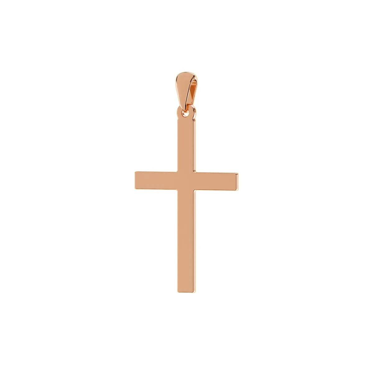 Modern Cross Necklace