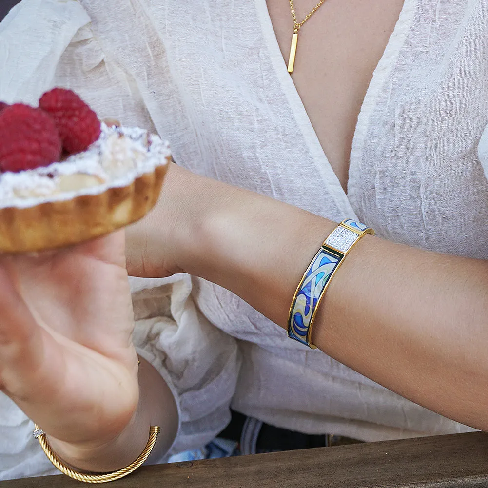 Multicolor Retro Style Bangle