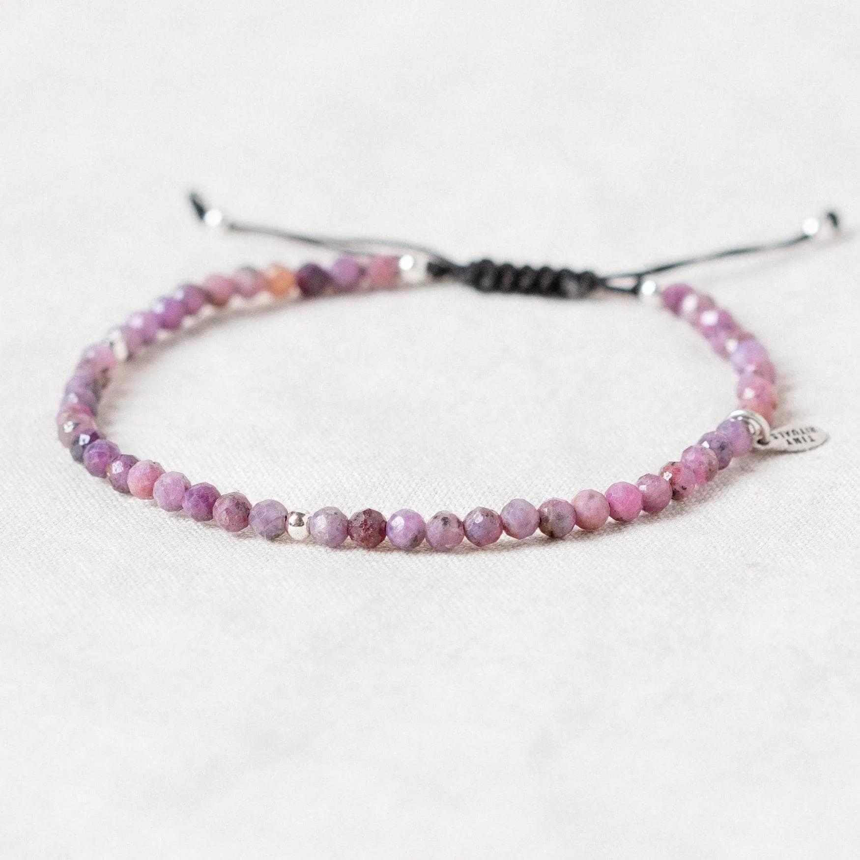 Natural Ruby Energy Anklet
