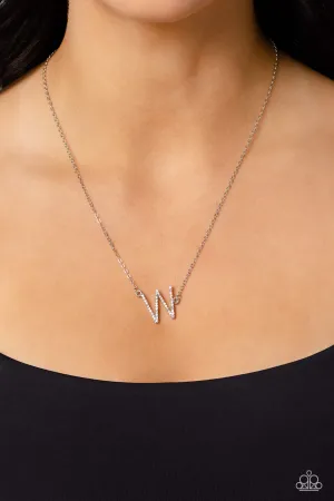 Necklaces INITIALLY Yours - W - White