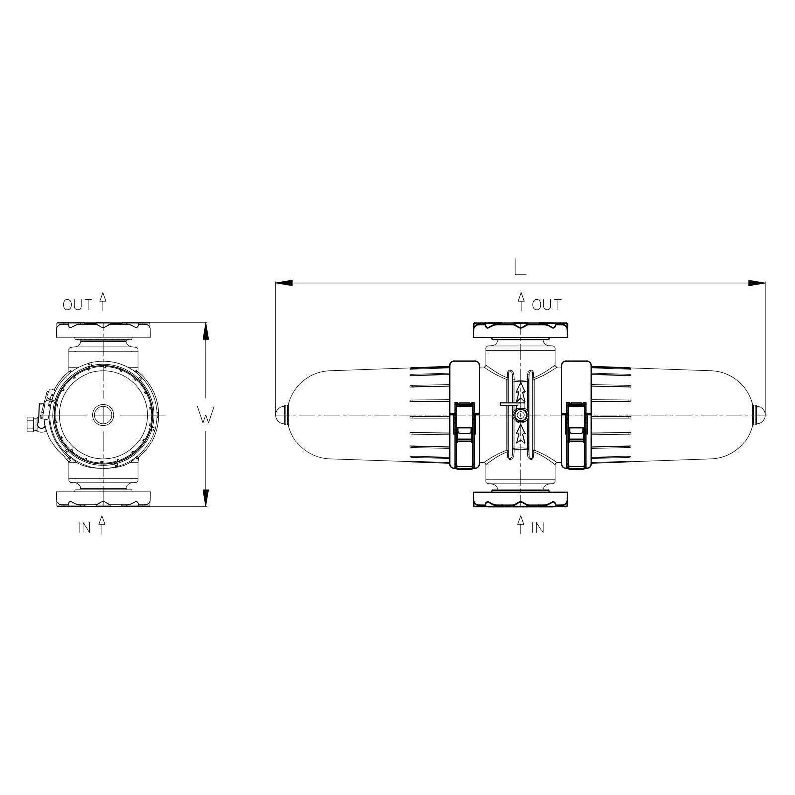 Netafim Arkal 100mm Super Leader Twin Manual Irrigation Disc Filters