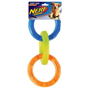 NEW NERF Dog Tuff Tug Rings