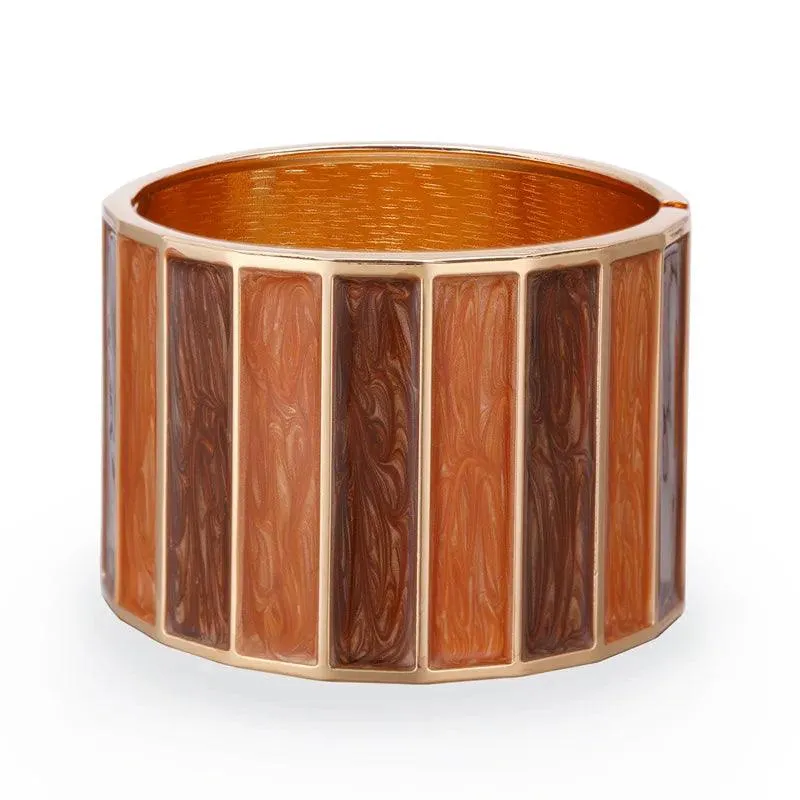 New Punk Style Dripping Oil Alloy Cuff Bangles Bracelets For Women -  Big Metal Bangle Fashion Statement Jewellery