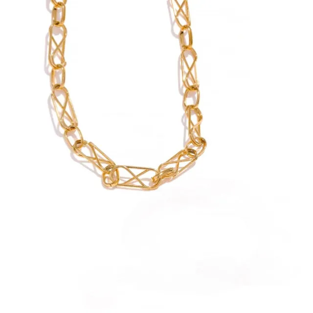 Nix Chain Bracelet - 18K Gold Coated