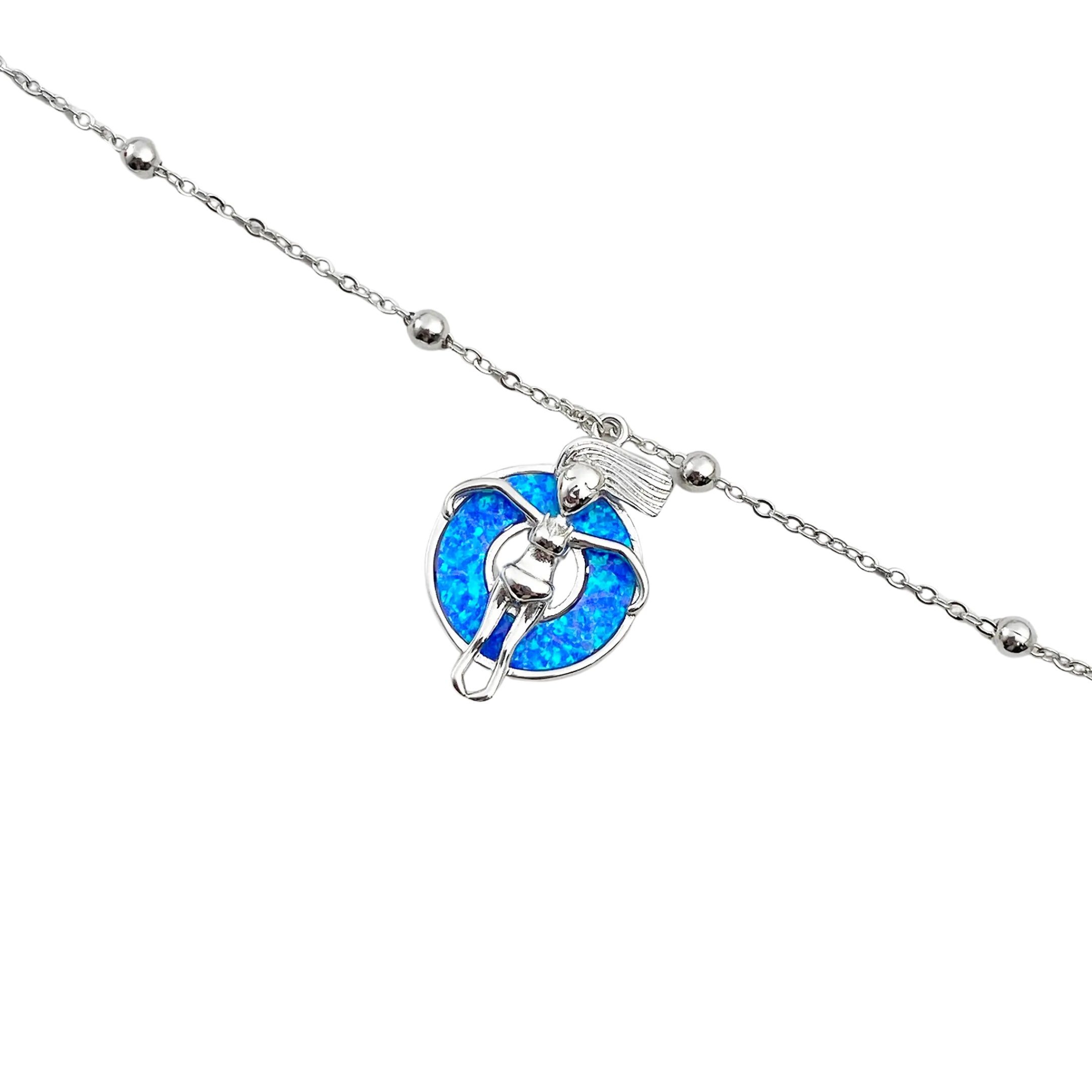 Opal Floatie Girl Anklet