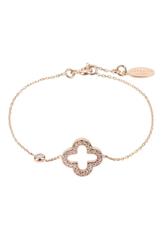 Open Clover Bracelet