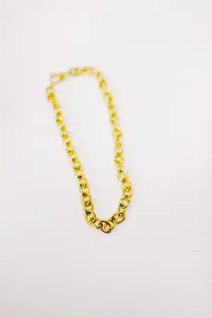 Oval Chain Toggle Necklace