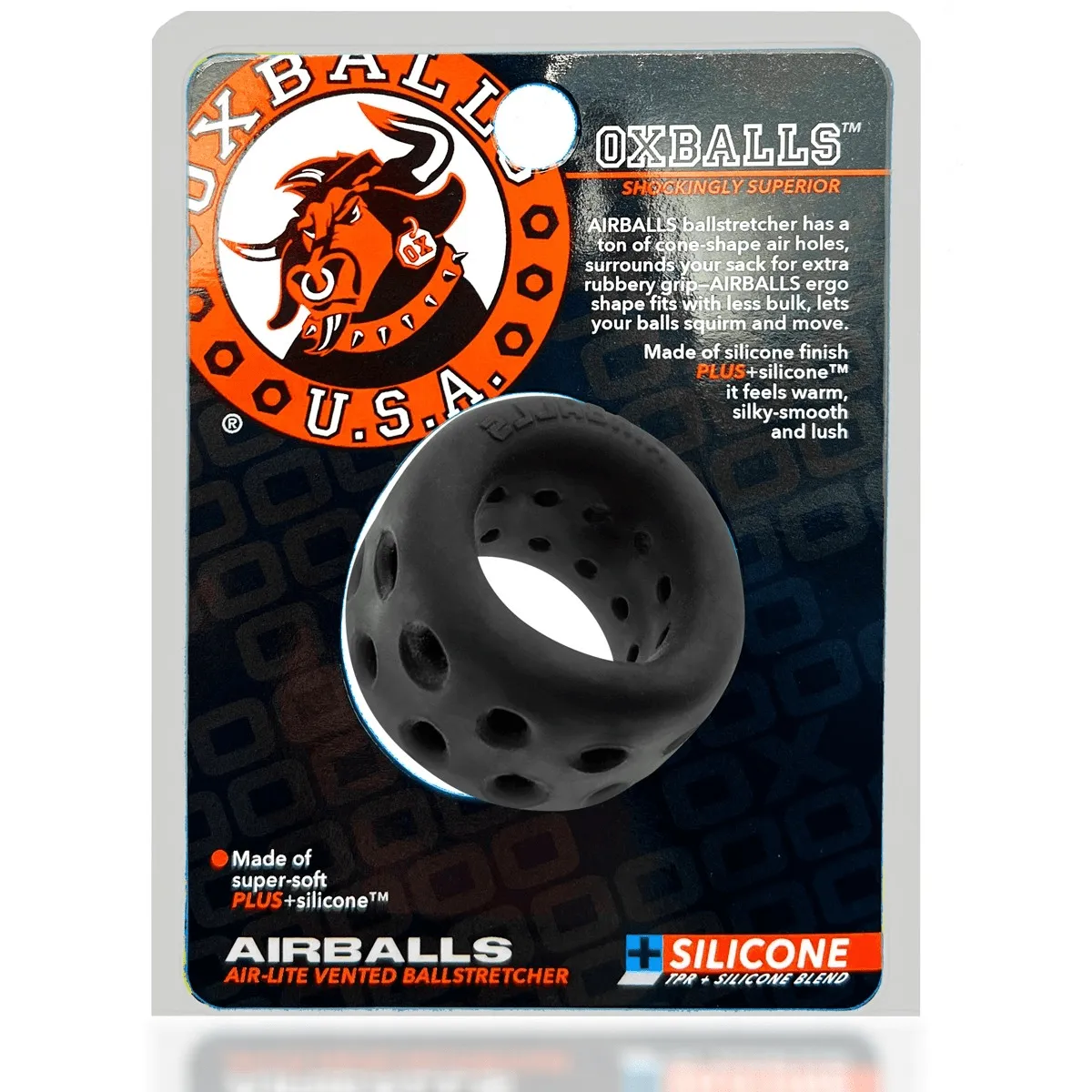 Oxballs Airballs Air-Lite Vented Ballstretcher