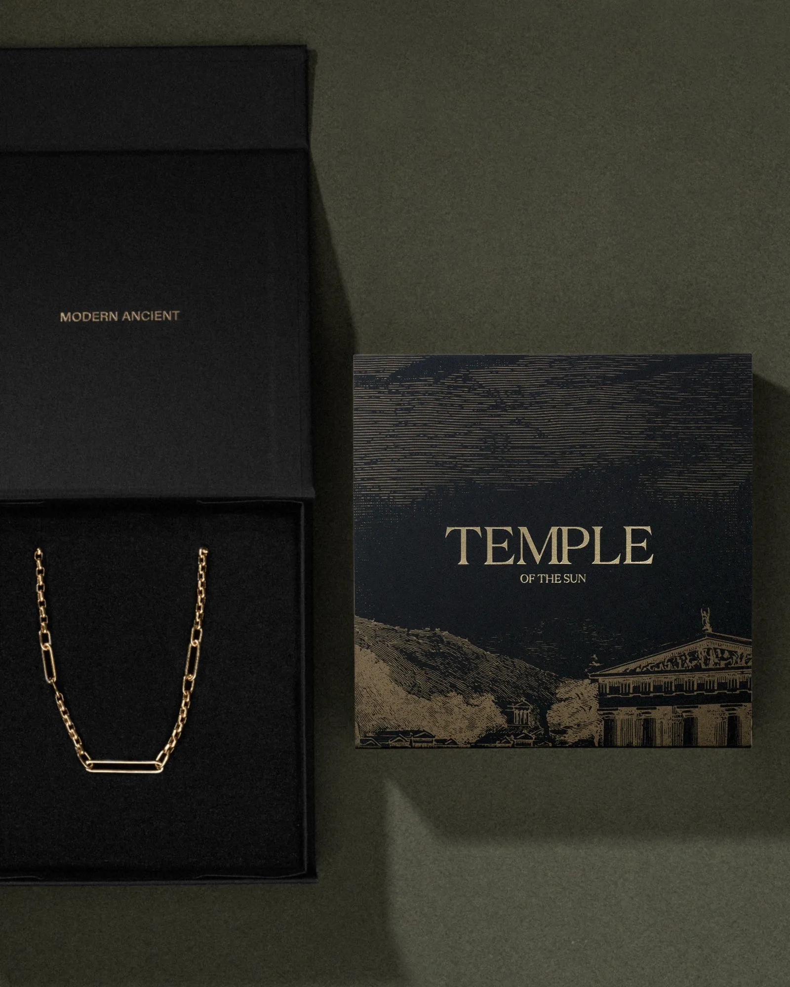 Paraller Chain Gold Vermeil