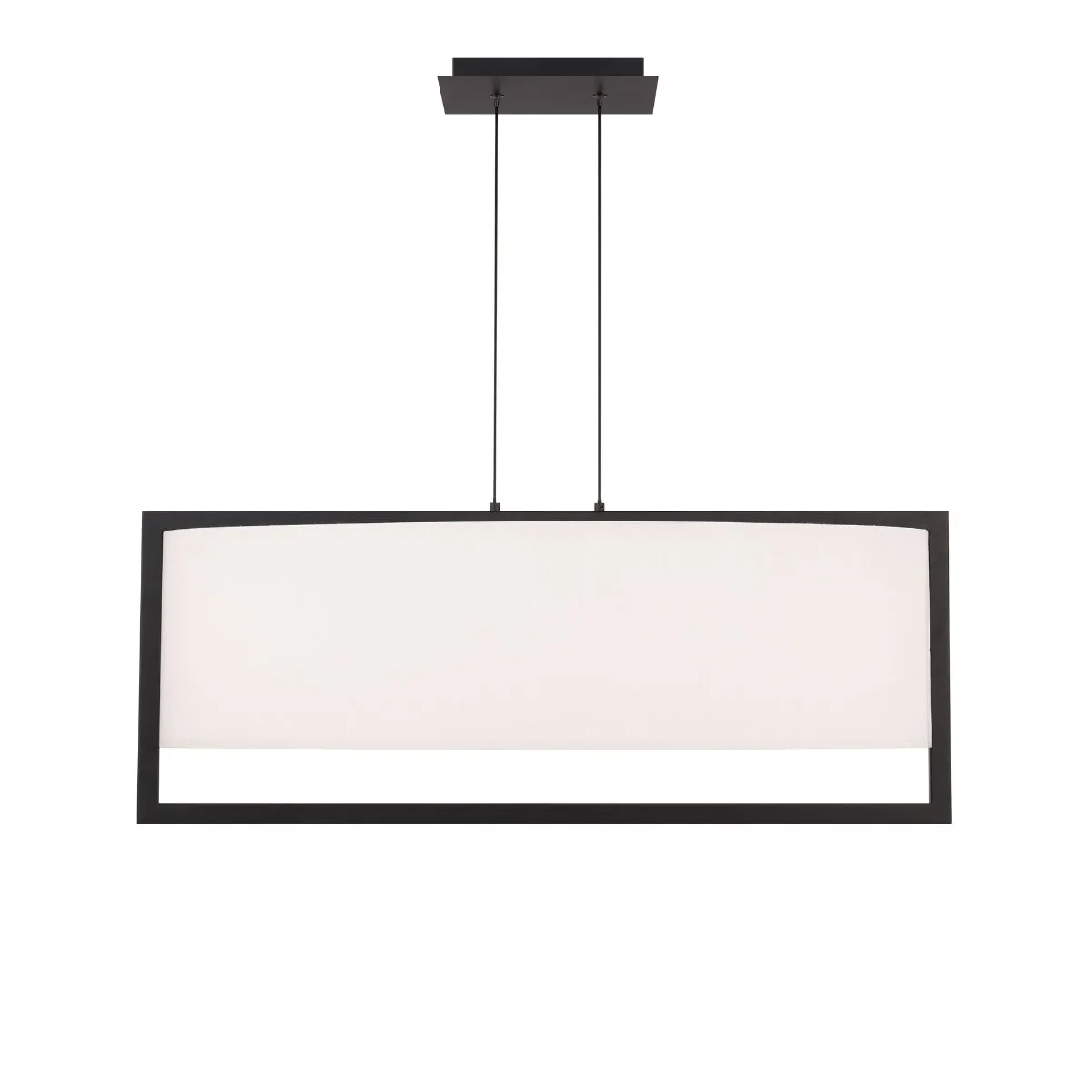 Park Avenue 30 in. LED Pendant Light Black finish