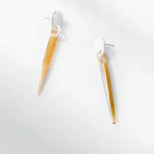Parker Earrings :: White