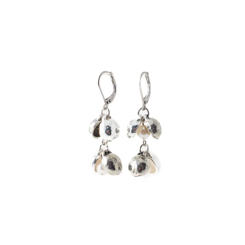 Perelle Earring by Anne-Marie Chagnon in Silvery
