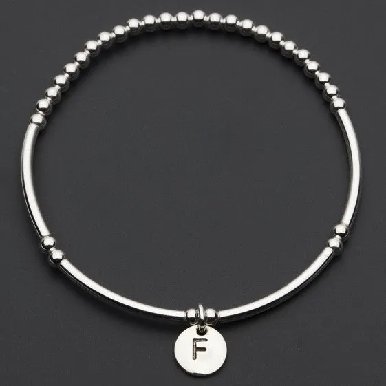 Petals Australia Sterling Silver Love Letter Bracelet - F