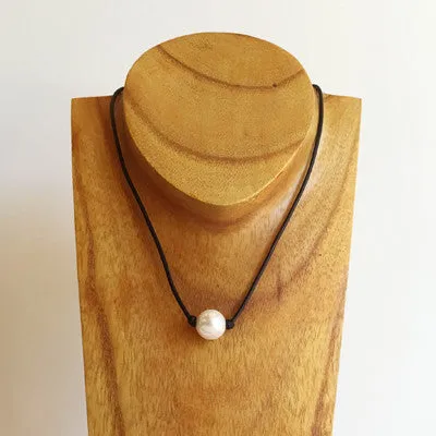 "One Love" Huge Freshwater Pearl Necklace