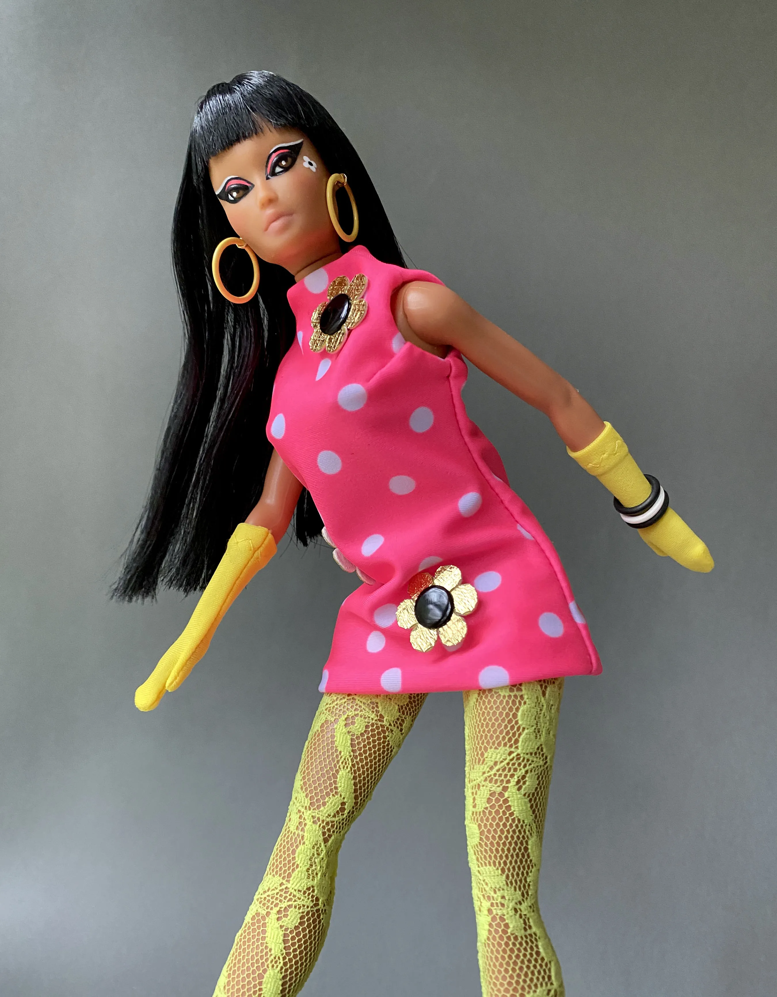 "Snap Happy in Bold" OOAK Doll, No. 293